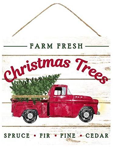 Christmas-Tree-Red-Truck-Sign