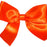 orange-satin-pre-tied-bows