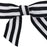 black-white-striped-grosgrain-bows