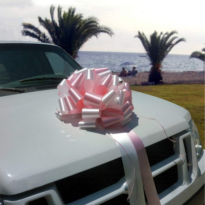 Car Bows, Large Gift Decorations, Mixed Colors -16"x32