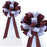 burgundy-white-wedding-bows