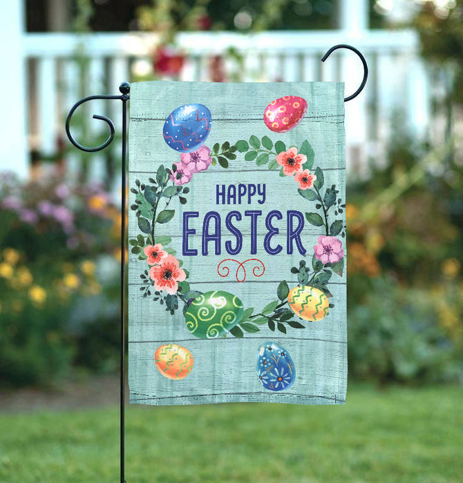 decorated-easter-eggs-garden-flag