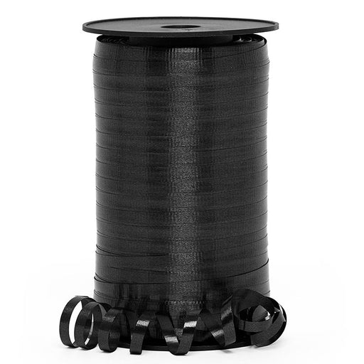 black-crimped-curling-ribbon