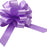 Lavender Satin Decorative Pull Bows - 4" Wide, Set of 9