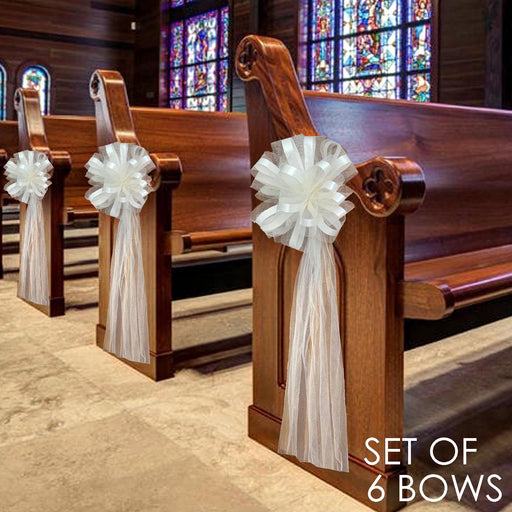 cream-wedding-bows