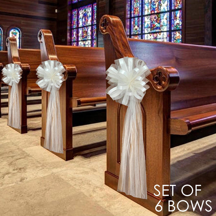 cream-wedding-bows