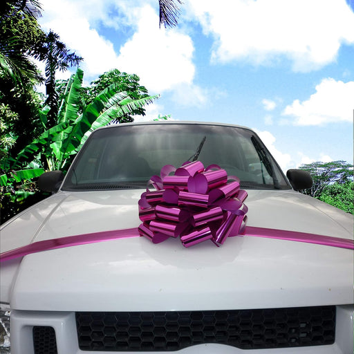metallic-fuchsia-pink-gift-bows
