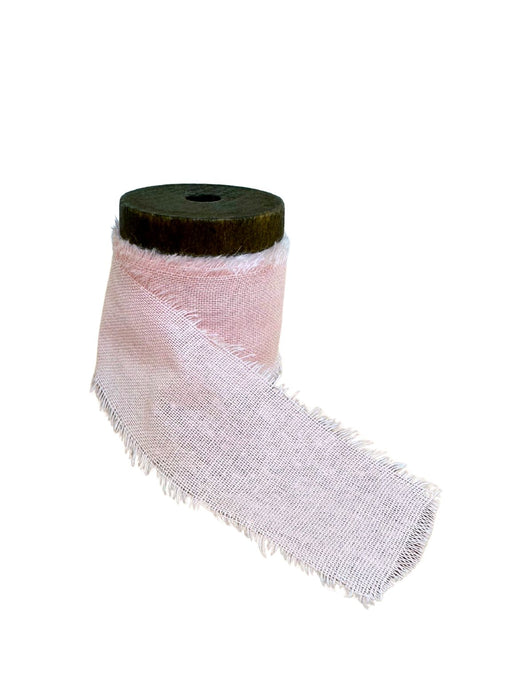 Pink Cotton Ribbon for Crafts - 1 1/2" x 5 Yards, 2 Rolls