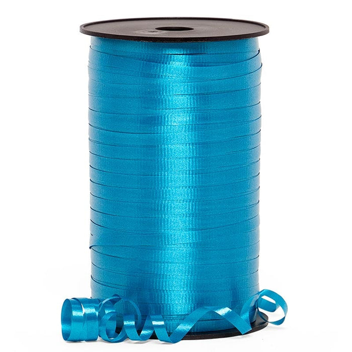 turquoise-crimped-curling-ribbon