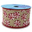 Round Peppermint Candy Wired Christmas Ribbon - 2 1/2" x 10 Yards