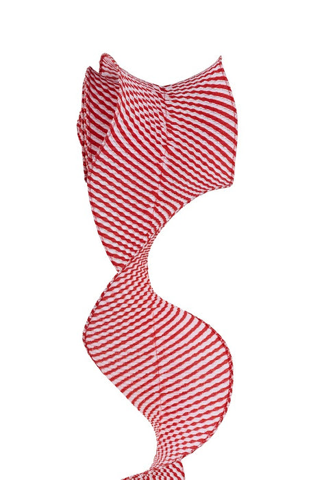wired-edge-pleated-red-and-white-striped-ribbon