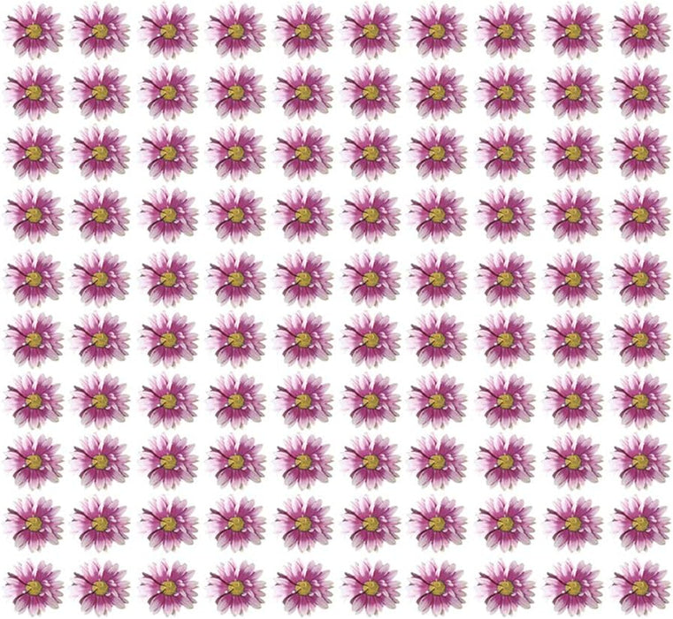 Pink 3-D Flower Pop Up Cards - 4" Wide, Set of 100