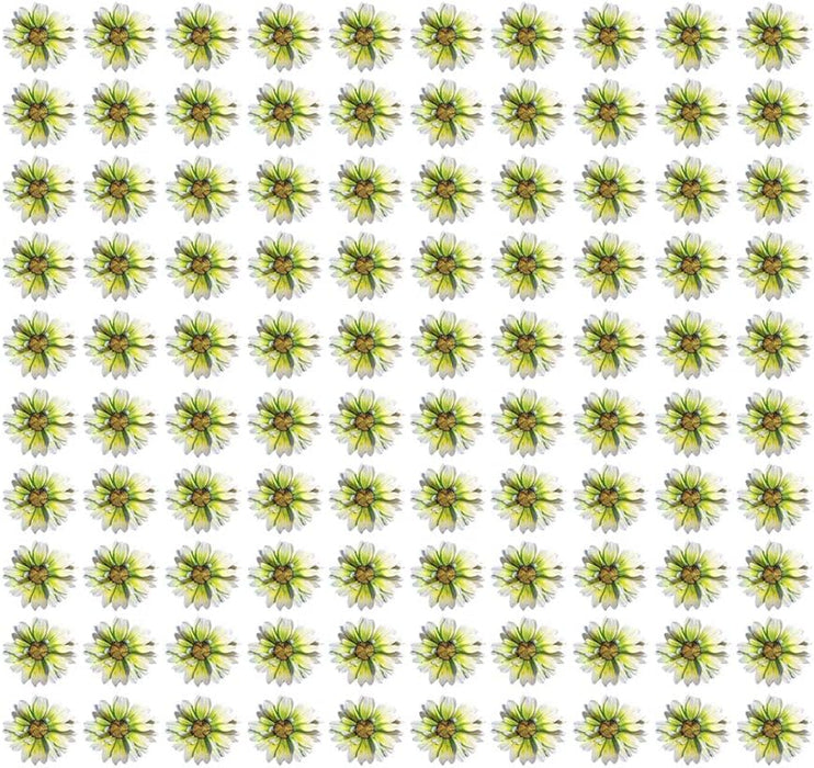 Lime Green 3-D Flower Pop Up Cards - 4" Wide, Set of 100