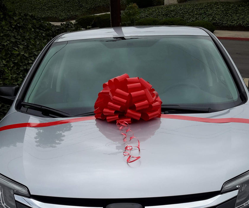 Car Bows, Large Gift Decorations - 16"x42"