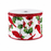 Holly Red Cardinal Wired Ribbon - 2 1/2" x 10 Yards, Christmas, Gift Wrapping, Wreath Decoration, Tree Topper Bow, Fundraiser, Party, Office, Classroom, Swag, Presents