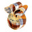 Fall Plaid Wired Ribbon - 2 1/2" x 10 Yards, Halloween, Fall, Thanksgiving, Christmas, Orange, Beige, Black, Decor, Wreath, Farmhouse Decoration, Garland, Gifts, Bows