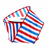 Red White Blue Stripes Wired Ribbon - 2 1/2" x 10 Yards, 4th of July, America 250 Anniversary, USA, Election Wreath, Swag, Garland, USA, Patriotic Decor, Summer, Labor Day, Birthday, Veteran's Day