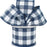 Navy Blue White Gingham Ribbon - 2 1/2" x 10 Yards