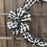 Buffalo Plaid Wired Edge Ribbon - 4" x 10 Yards, White & Black Checks