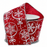 Red Silver Snowflakes Wired Ribbon - 2 1/2" x 10 Yards, Christmas, Wreath, Garland, DIY Crafts, Presents, Gift Wrapping, Gift Bows, Winter Holidays, Boxing Day, Fundraiser