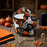 Spooky Halloween Ghosts Wired Ribbon - 2 1/2" x 10 Yards, Fall, Glitter, Pumpkin, Bats, Spiderwebs, Wreath, Swag, Hair Bows, Autumn