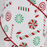 Christmas Peppermint Candies Wired Ribbon - 4" x 10 Yards