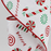 Christmas Peppermint Candies Wired Ribbon - 4" x 10 Yards