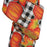 Pumpkin Patch Plaid Wired Ribbon - 2 1/2" x 10 Yards, Halloween, Fall, Thanksgiving, Christmas, Black White Buffalo Check, Decor, Rustic Orange Pumpkins, Wreath