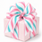 Pastel Candy Stripes Wired Ribbon - 2 1/2" x 10 Yards