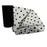 Black Polka Dot Tulle Decor - 6" x 25 Yards, Fabric Netting Ribbon