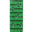 St Patrick's Day Clover Ribbon - 2 1/2" x 10 Yards, Glitter Shamrocks, Emerald Green, Wreath, Gift Wrapping, Garland, Party Decor, DIY Crafts, Wired Edge