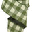 Moss Green Plaid Wired Ribbon - 2 1/2" x 10 Yards