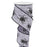 Halloween Silver Spiderwebs Wired Ribbon - 2 1/2" x 10 Yards