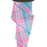 Blue Pink Diagonal Plaid Wired Ribbon - 2 1/2" x 10Y, Easter Baskets Gift Wrapping