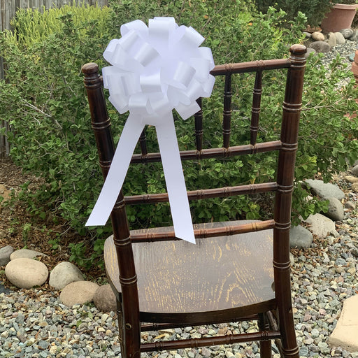 decorate garden wedding chairs 
