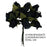 Black Artificial Silk Mini Roses - 12 Dozens, 144 Rosebuds Total