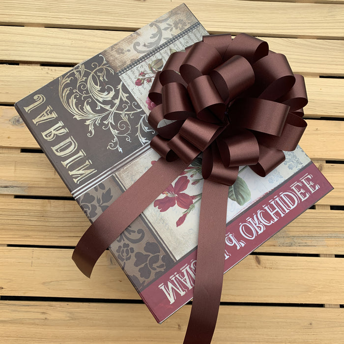 chocolate brown gift wrapping ideas
