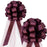 burgundy themed wedding bows