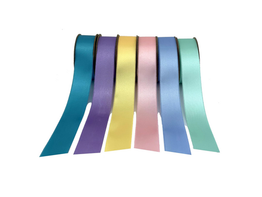 Fuchsia Pink Satin Fabric Ribbon - 2 x 50 Yards — GiftWrap Etc