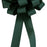 6 Hunter Green Forest 8" Pull Bows - Christmas Gift Wrapping, Party Ribbon Decorations