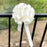 ivory pull bows are ideal choice for a shoestring wedding budget