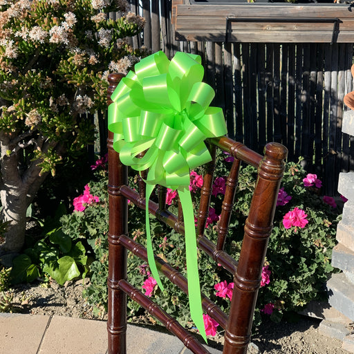 apple green pull bows