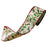 Christmas Holly Mistletoe Wired Ribbon - 2 1/2" x 10 Yards