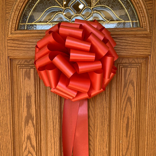 Big 12" Red Gift Bow - Door Car Gift Christmas Party Decoration Valentine's
