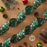Glitter Dots Wired Christmas Ribbon - 4" x 10 Yards