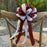 decorative-burgundy-and-white-bows