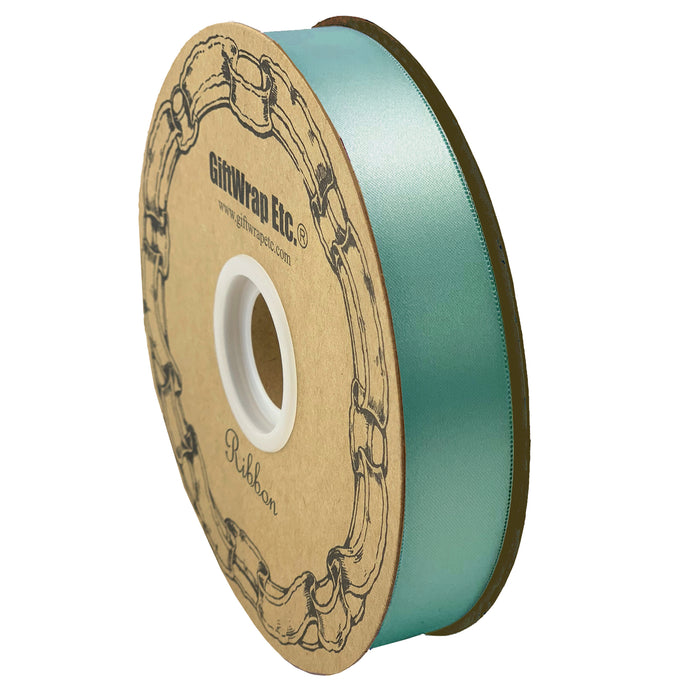 Mint Green Satin Fabric Ribbon - 1" x 100 Yards
