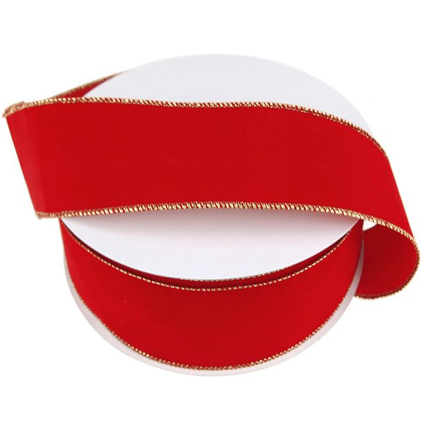 gold-edge-red-velvet-ribbon
