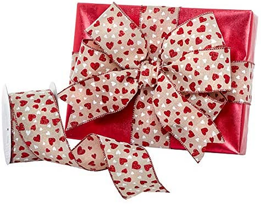 Natural-Colored-Red-Glitter-Hearts-Ribbon