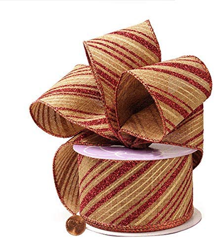 gold-red-glitter-striped-wired-edge-christmas-tree-ribbon